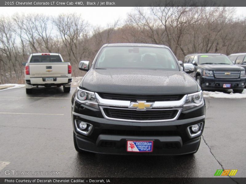 Black / Jet Black 2015 Chevrolet Colorado LT Crew Cab 4WD