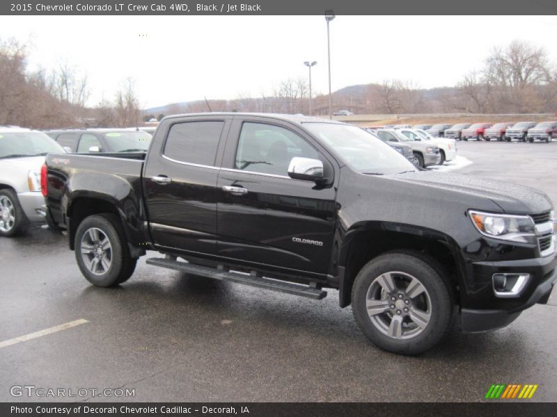 Black / Jet Black 2015 Chevrolet Colorado LT Crew Cab 4WD