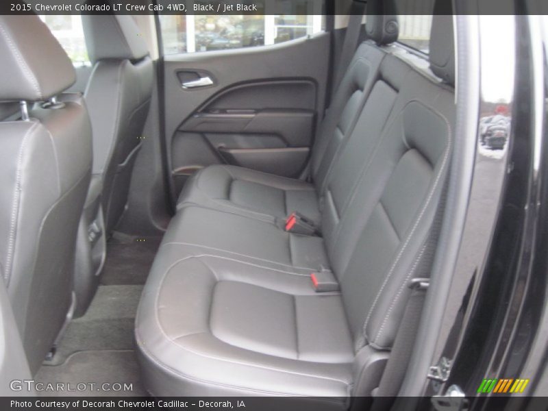 Rear Seat of 2015 Colorado LT Crew Cab 4WD