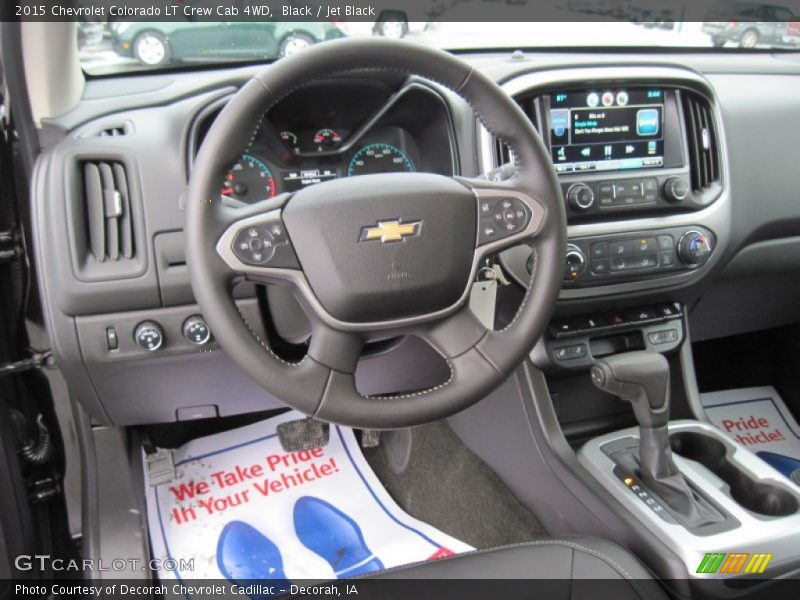 Black / Jet Black 2015 Chevrolet Colorado LT Crew Cab 4WD