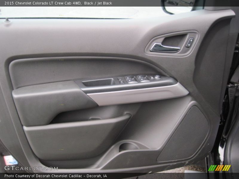Black / Jet Black 2015 Chevrolet Colorado LT Crew Cab 4WD
