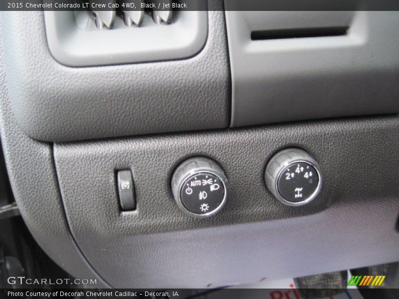 Controls of 2015 Colorado LT Crew Cab 4WD