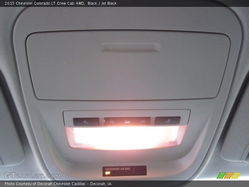 Black / Jet Black 2015 Chevrolet Colorado LT Crew Cab 4WD