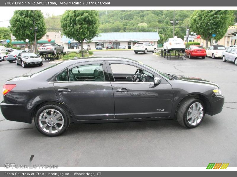 Alloy Metallic / Dark Charcoal 2007 Lincoln MKZ AWD Sedan