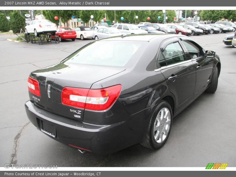 Alloy Metallic / Dark Charcoal 2007 Lincoln MKZ AWD Sedan