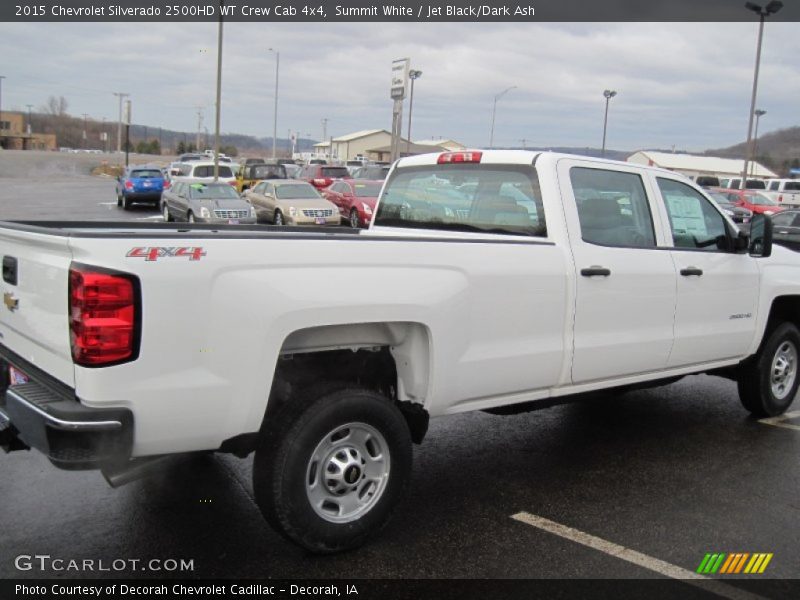 Summit White / Jet Black/Dark Ash 2015 Chevrolet Silverado 2500HD WT Crew Cab 4x4