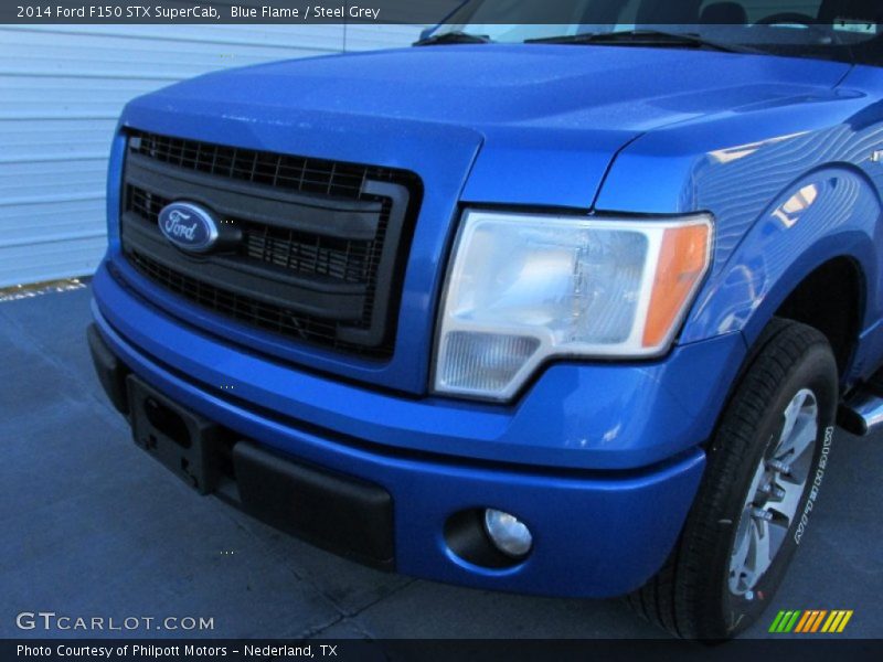 Blue Flame / Steel Grey 2014 Ford F150 STX SuperCab