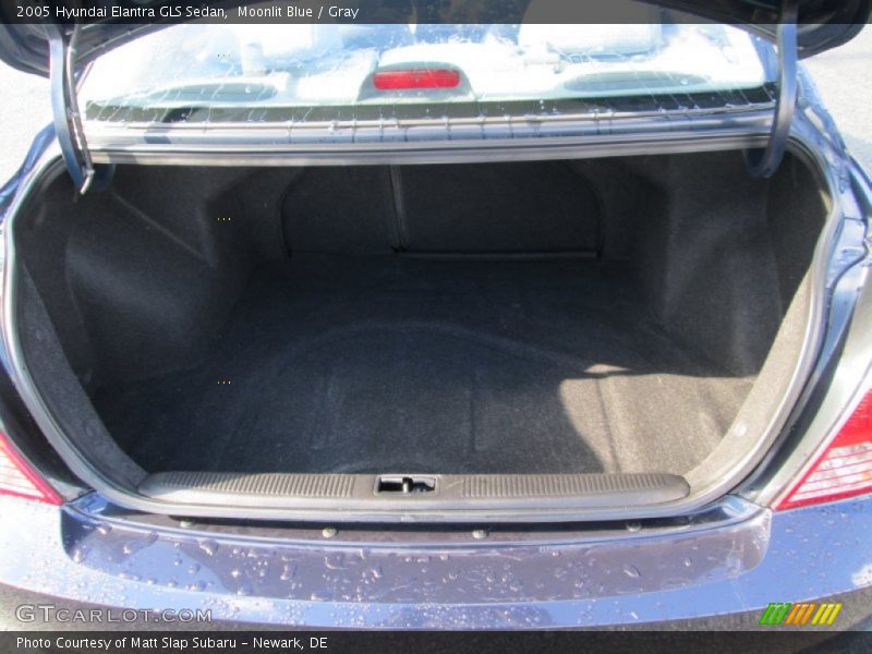 Moonlit Blue / Gray 2005 Hyundai Elantra GLS Sedan