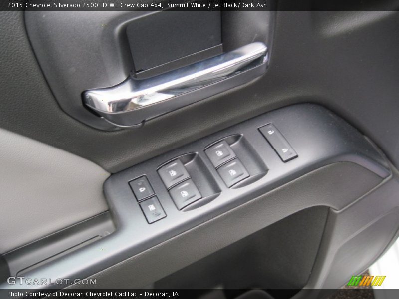 Summit White / Jet Black/Dark Ash 2015 Chevrolet Silverado 2500HD WT Crew Cab 4x4