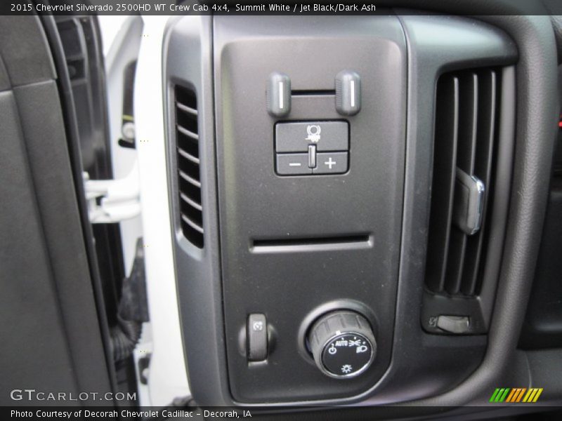 Summit White / Jet Black/Dark Ash 2015 Chevrolet Silverado 2500HD WT Crew Cab 4x4