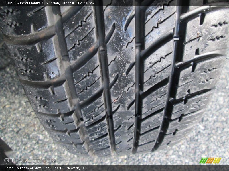 Moonlit Blue / Gray 2005 Hyundai Elantra GLS Sedan