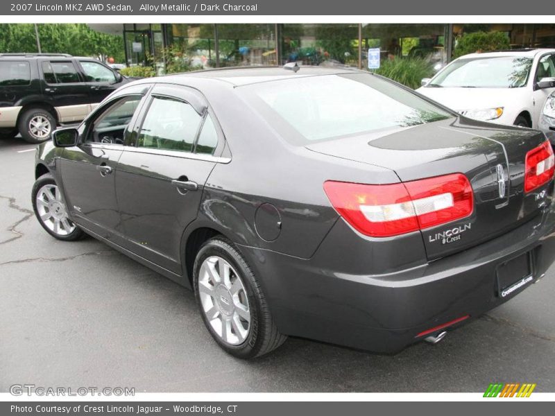 Alloy Metallic / Dark Charcoal 2007 Lincoln MKZ AWD Sedan