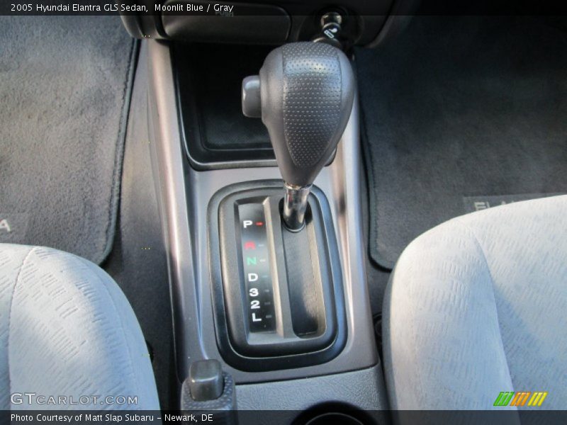 Moonlit Blue / Gray 2005 Hyundai Elantra GLS Sedan