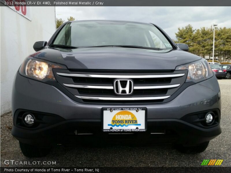 Polished Metal Metallic / Gray 2012 Honda CR-V EX 4WD