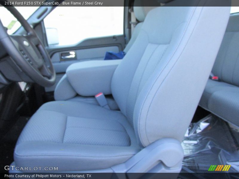 Blue Flame / Steel Grey 2014 Ford F150 STX SuperCab