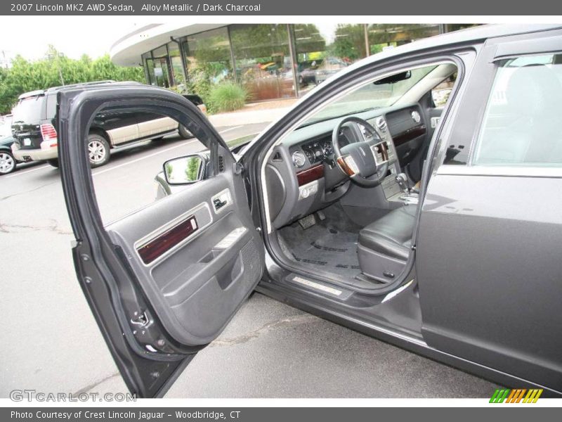 Alloy Metallic / Dark Charcoal 2007 Lincoln MKZ AWD Sedan