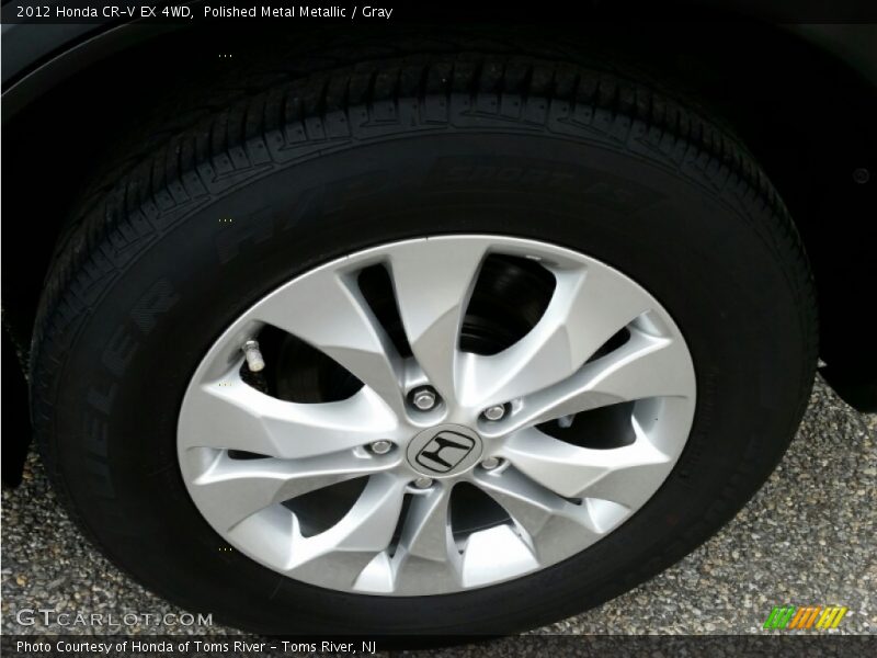 Polished Metal Metallic / Gray 2012 Honda CR-V EX 4WD