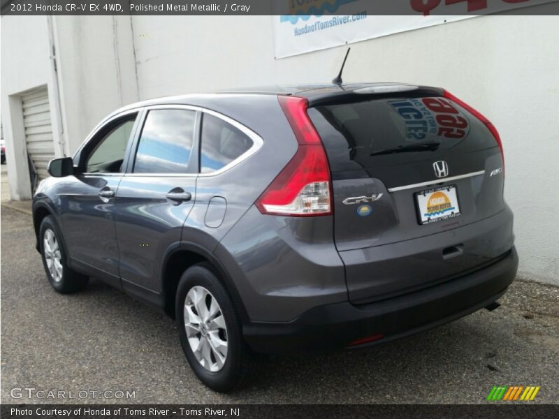 Polished Metal Metallic / Gray 2012 Honda CR-V EX 4WD