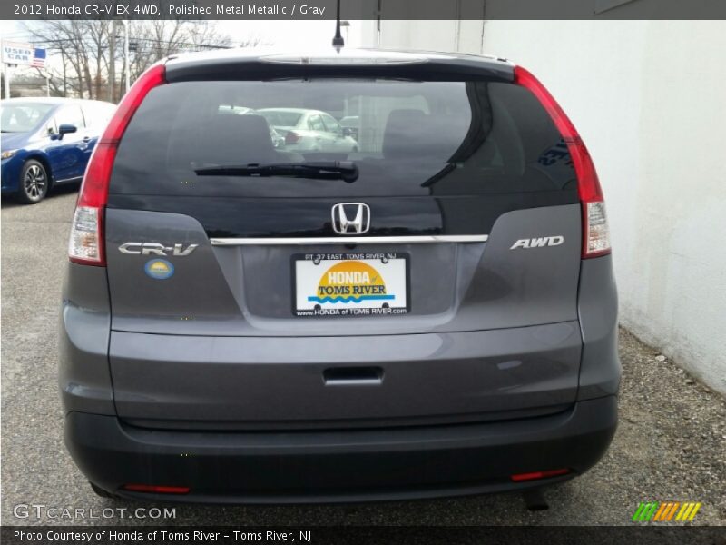 Polished Metal Metallic / Gray 2012 Honda CR-V EX 4WD