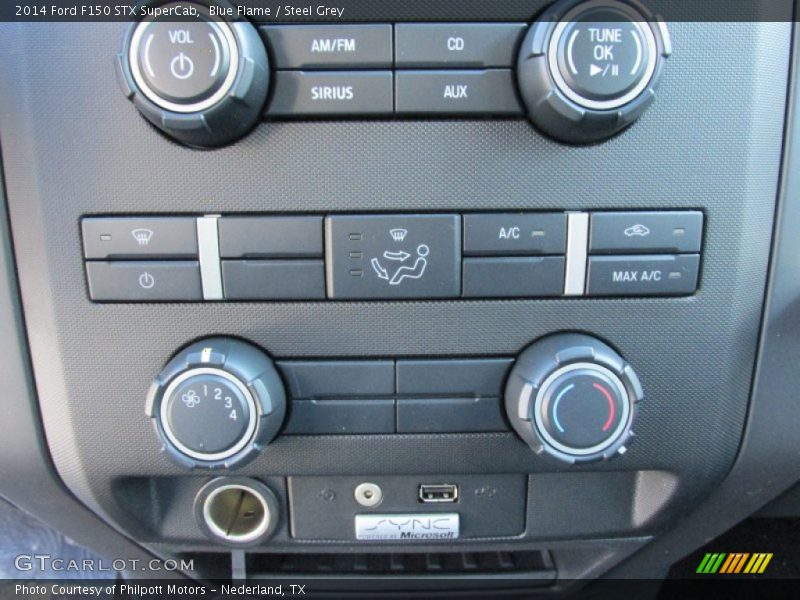 Blue Flame / Steel Grey 2014 Ford F150 STX SuperCab