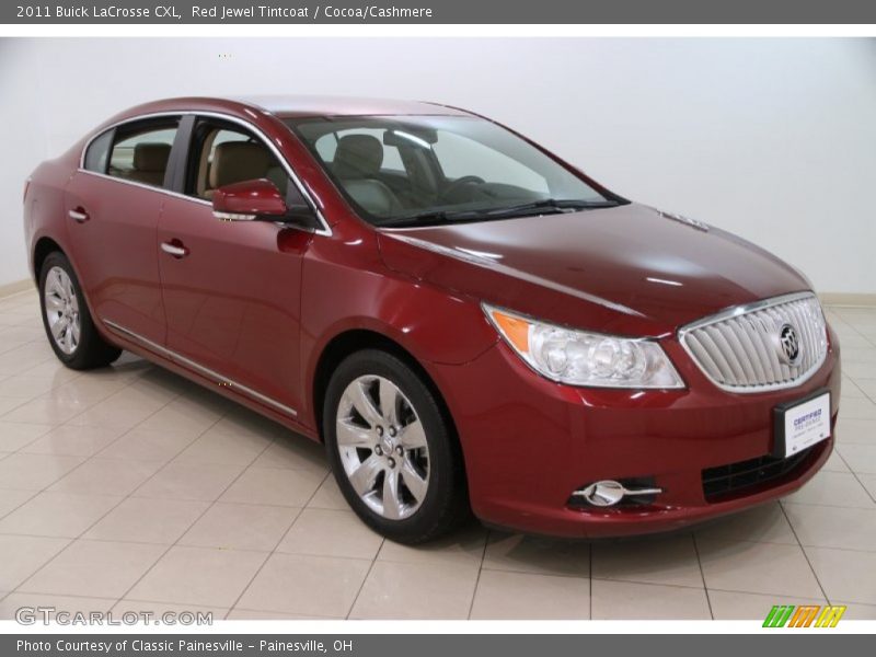 Red Jewel Tintcoat / Cocoa/Cashmere 2011 Buick LaCrosse CXL