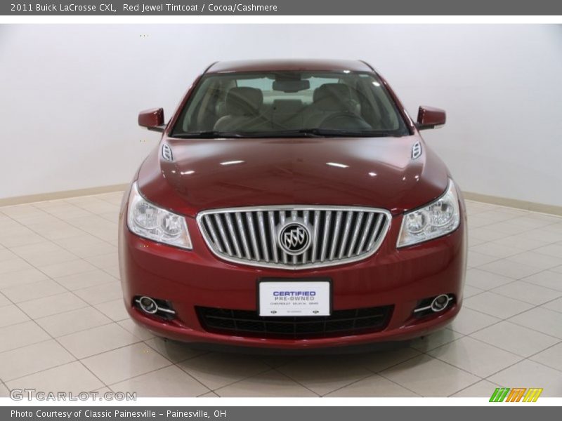 Red Jewel Tintcoat / Cocoa/Cashmere 2011 Buick LaCrosse CXL