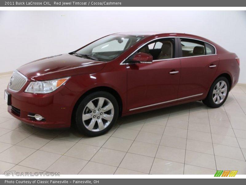 Red Jewel Tintcoat / Cocoa/Cashmere 2011 Buick LaCrosse CXL