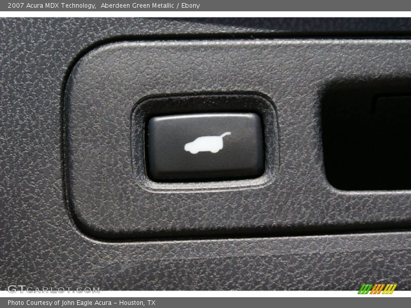Aberdeen Green Metallic / Ebony 2007 Acura MDX Technology