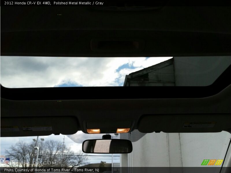 Polished Metal Metallic / Gray 2012 Honda CR-V EX 4WD
