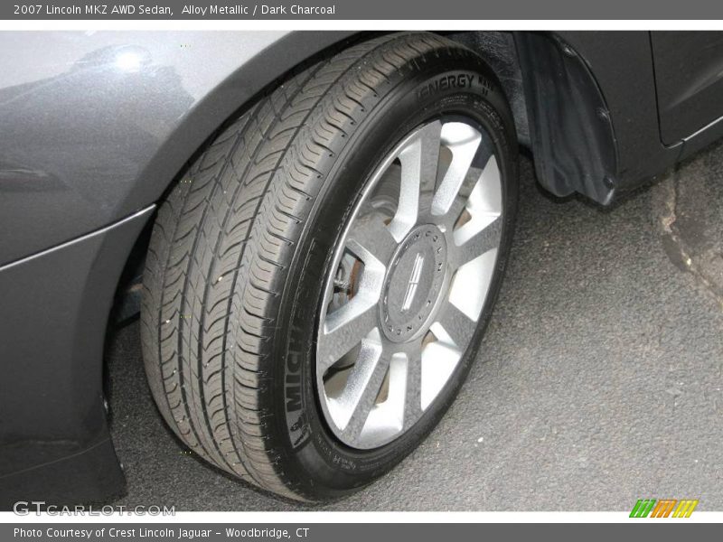 Alloy Metallic / Dark Charcoal 2007 Lincoln MKZ AWD Sedan