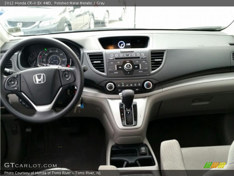 Polished Metal Metallic / Gray 2012 Honda CR-V EX 4WD