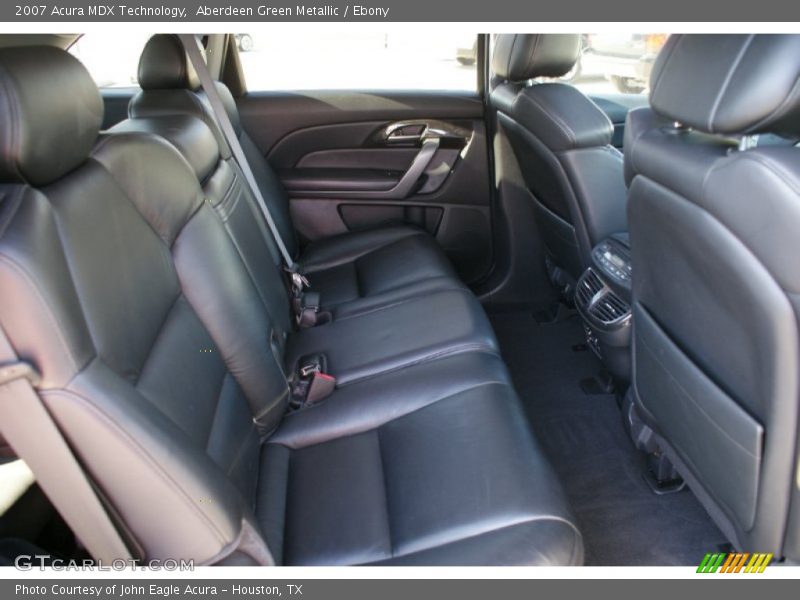 Aberdeen Green Metallic / Ebony 2007 Acura MDX Technology