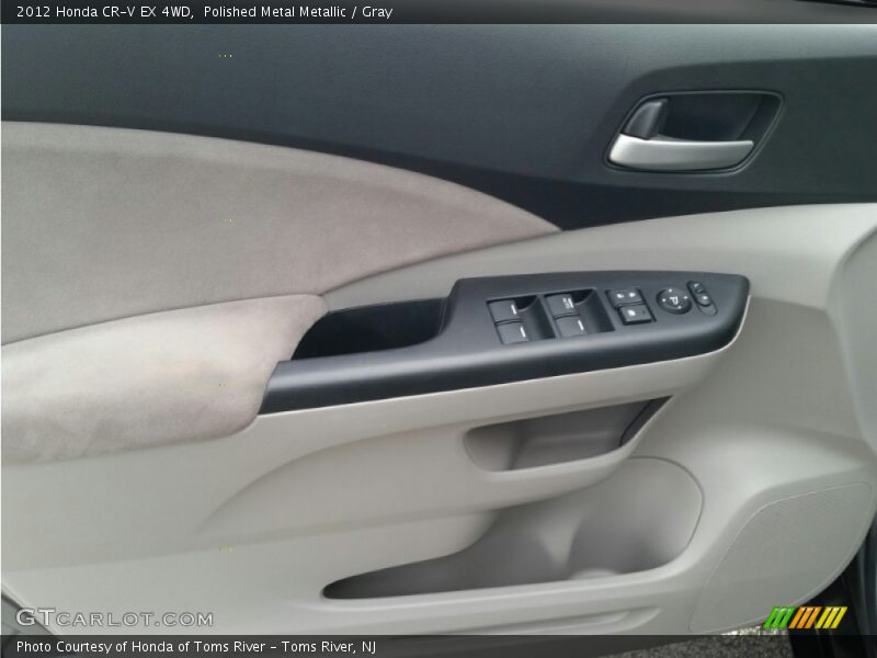Polished Metal Metallic / Gray 2012 Honda CR-V EX 4WD