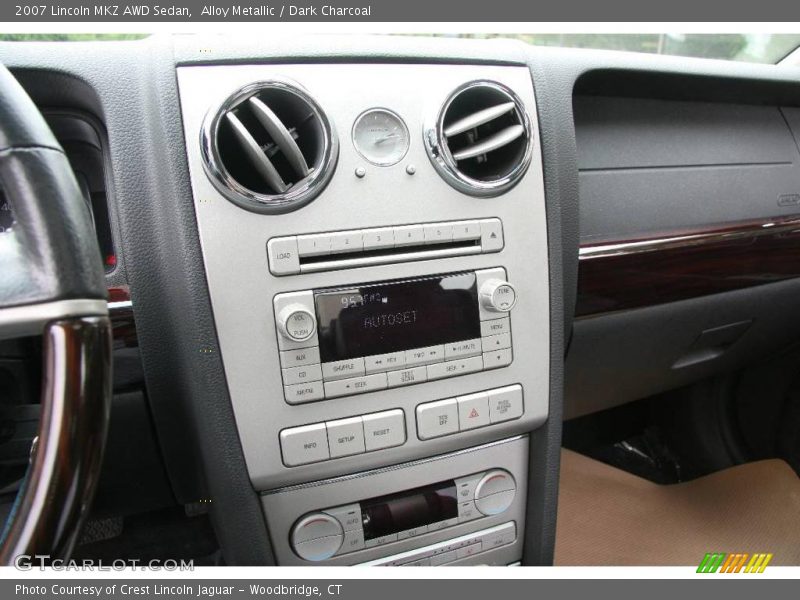 Alloy Metallic / Dark Charcoal 2007 Lincoln MKZ AWD Sedan