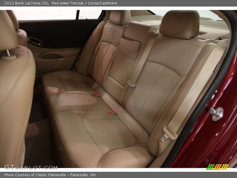 Red Jewel Tintcoat / Cocoa/Cashmere 2011 Buick LaCrosse CXL