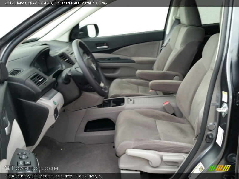 Polished Metal Metallic / Gray 2012 Honda CR-V EX 4WD