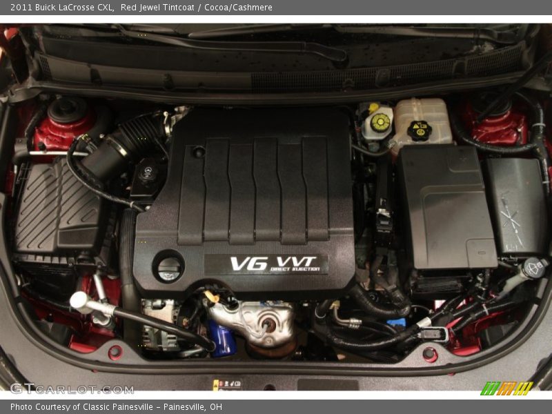 Red Jewel Tintcoat / Cocoa/Cashmere 2011 Buick LaCrosse CXL