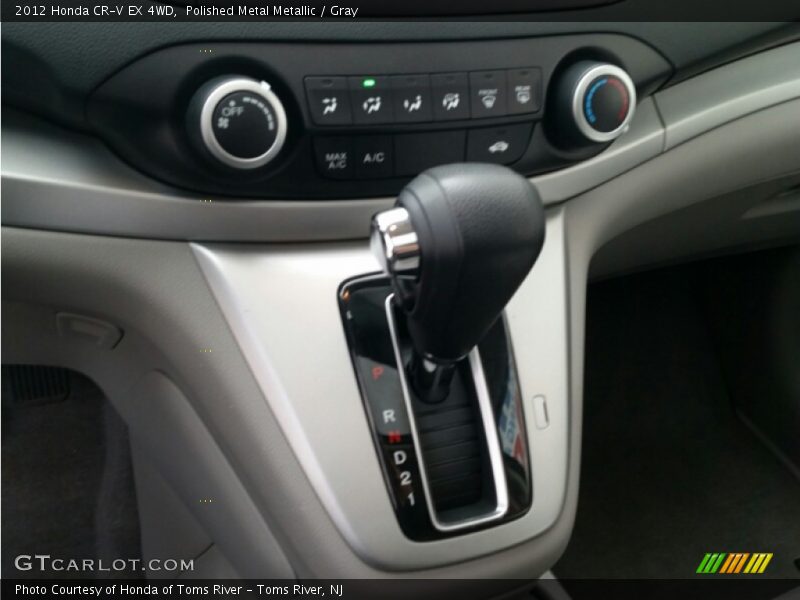 Polished Metal Metallic / Gray 2012 Honda CR-V EX 4WD