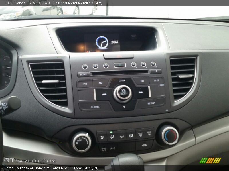 Polished Metal Metallic / Gray 2012 Honda CR-V EX 4WD
