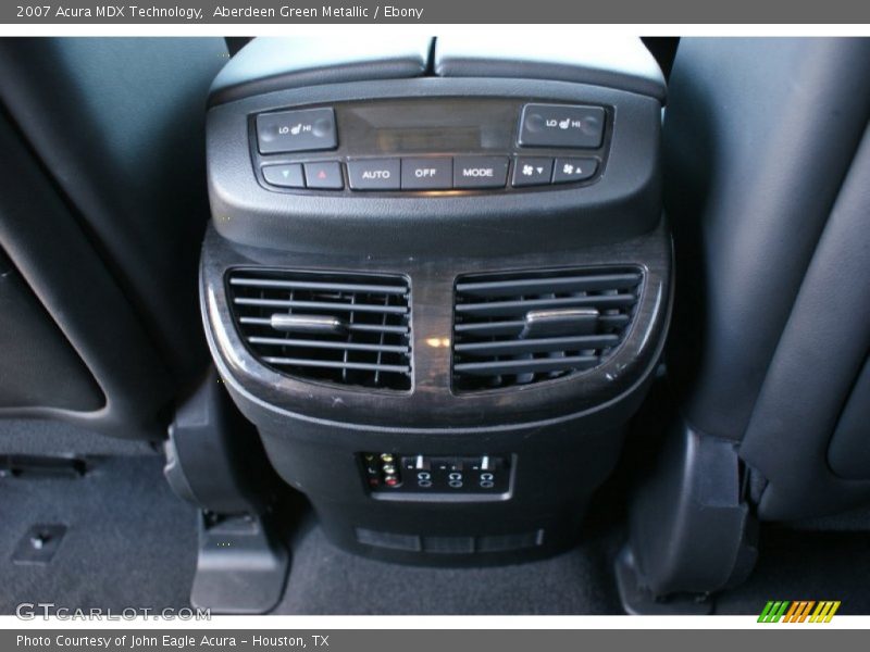 Aberdeen Green Metallic / Ebony 2007 Acura MDX Technology