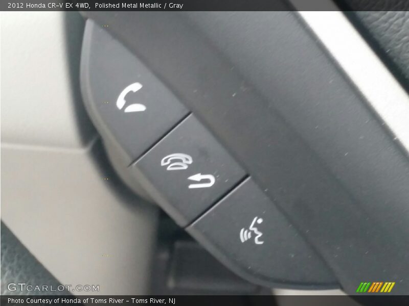 Polished Metal Metallic / Gray 2012 Honda CR-V EX 4WD