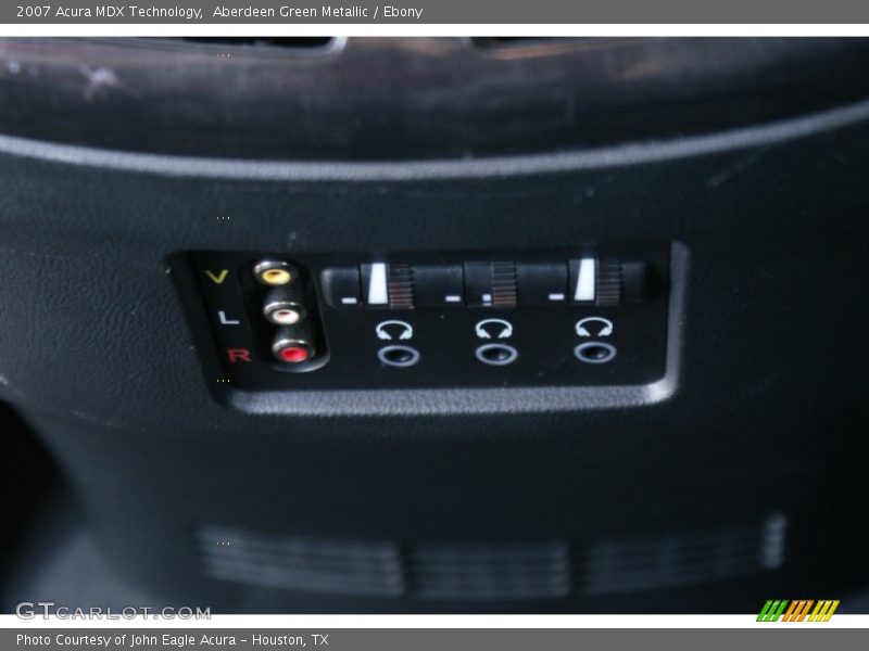 Aberdeen Green Metallic / Ebony 2007 Acura MDX Technology