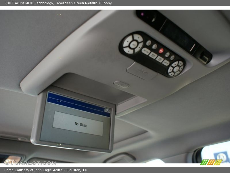 Aberdeen Green Metallic / Ebony 2007 Acura MDX Technology