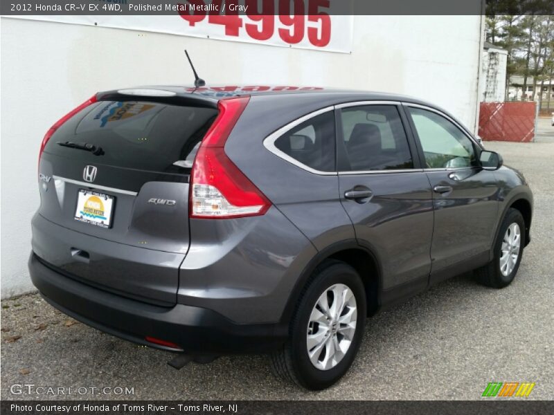Polished Metal Metallic / Gray 2012 Honda CR-V EX 4WD
