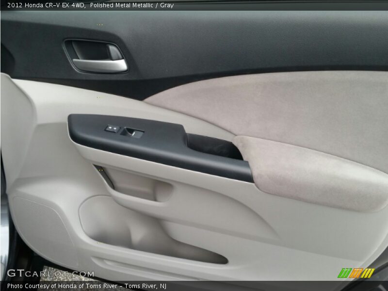Polished Metal Metallic / Gray 2012 Honda CR-V EX 4WD