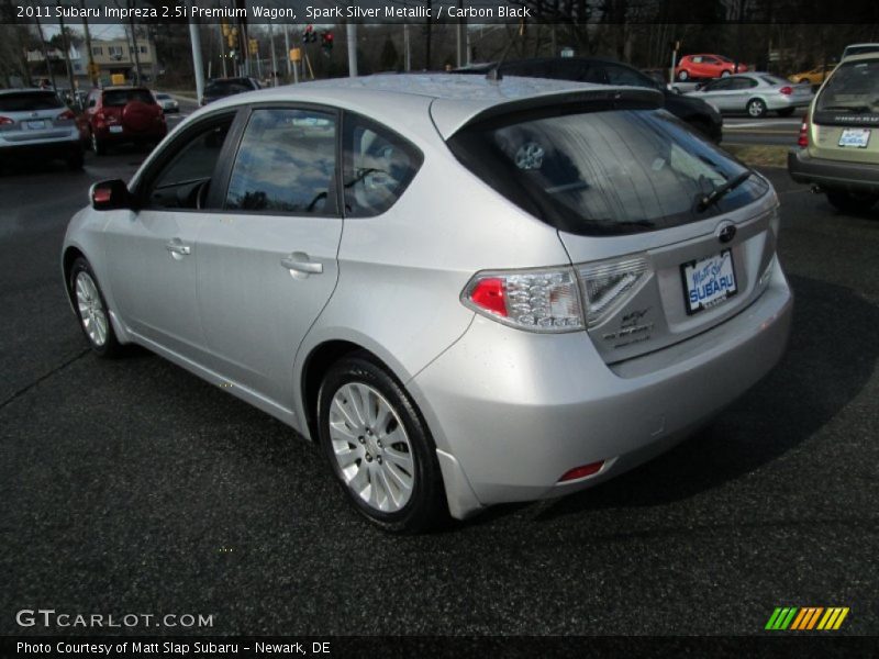 Spark Silver Metallic / Carbon Black 2011 Subaru Impreza 2.5i Premium Wagon