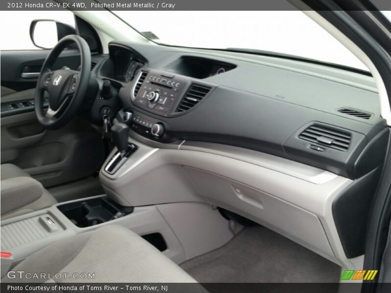 Polished Metal Metallic / Gray 2012 Honda CR-V EX 4WD