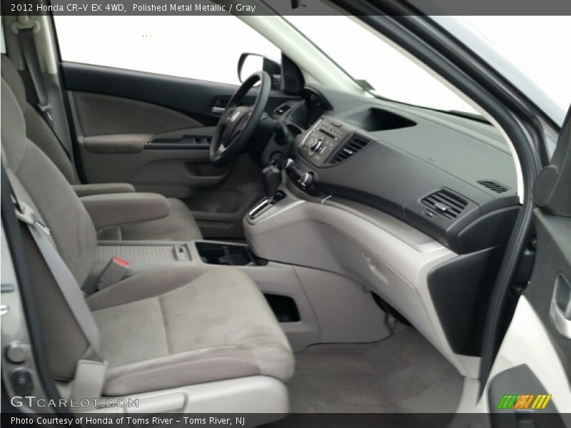 Polished Metal Metallic / Gray 2012 Honda CR-V EX 4WD