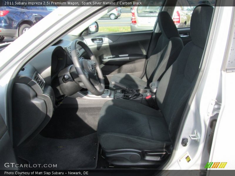 Spark Silver Metallic / Carbon Black 2011 Subaru Impreza 2.5i Premium Wagon