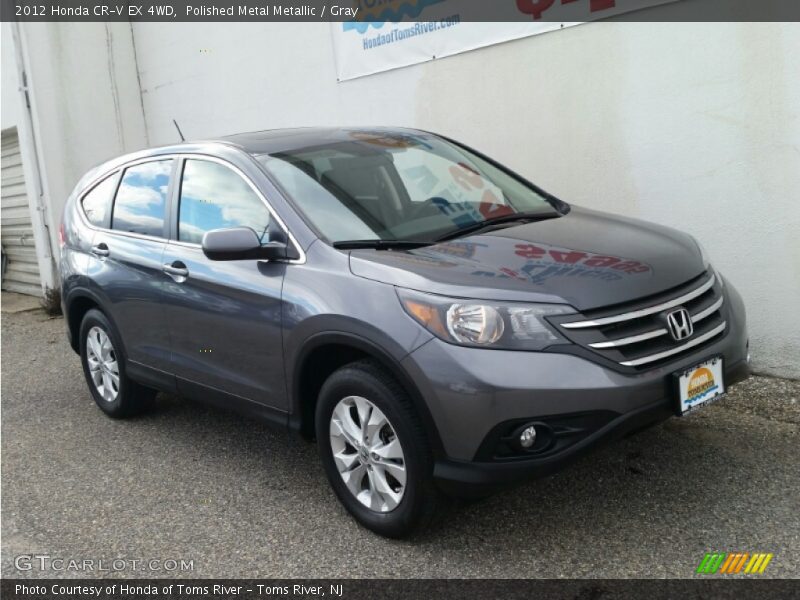 Polished Metal Metallic / Gray 2012 Honda CR-V EX 4WD